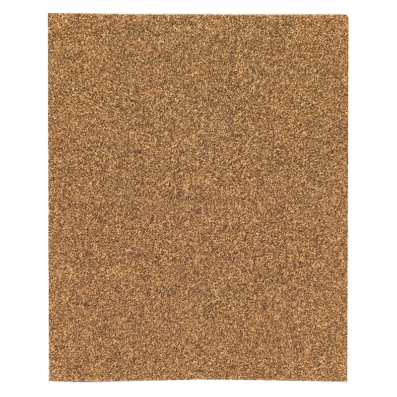 Norton MultiSand 07660700355 Sanding Sheet, 11 in L, 9 in W, Fine, 180 Grit, Aluminum Oxide Abrasive, Paper Backing