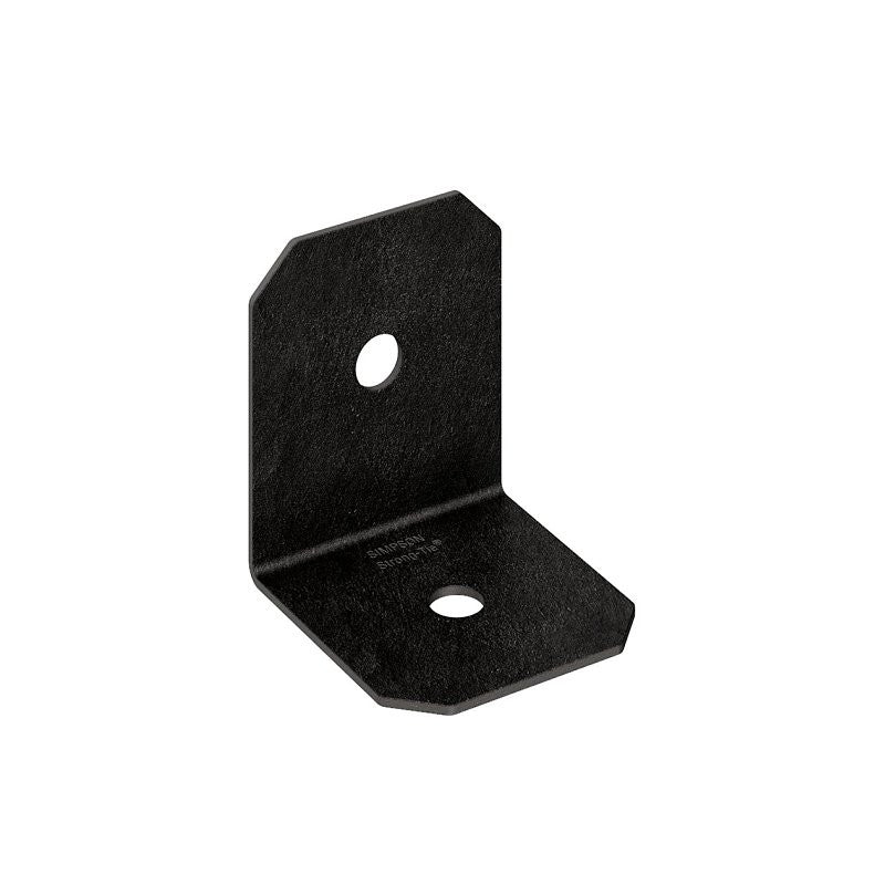 Simpson Strong-Tie Avant APVA4 90 deg Ornamental Angle, 3 to 3-1/4 in W, 3 in D, Steel, Black, Powder-Coated (Pack of 12)