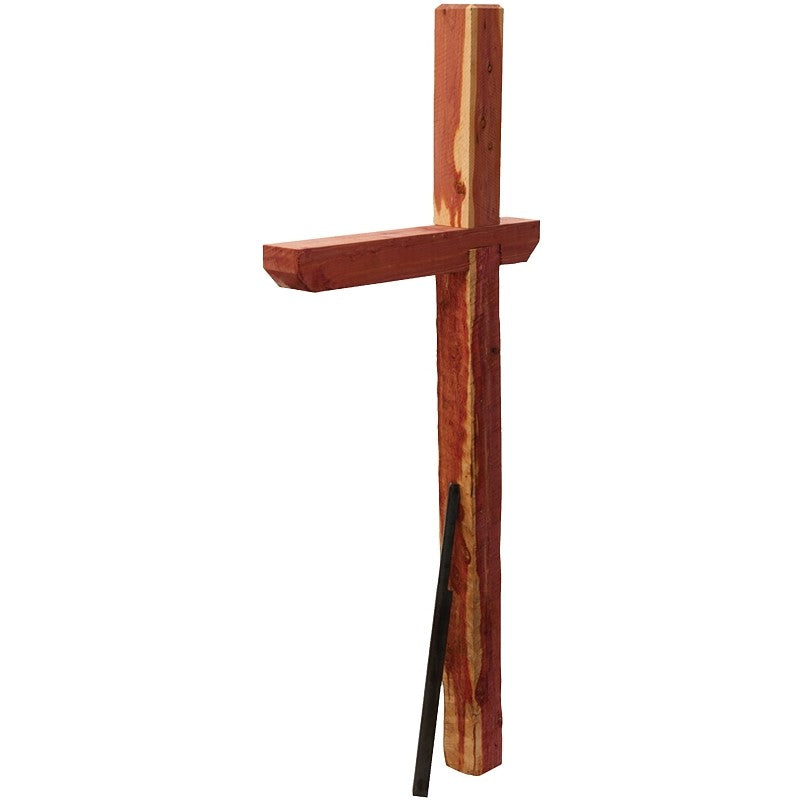 Gibraltar Mailboxes DPKX0000 Drive-in Mailbox Post, 24 in L, 6 in W, 59 in H, Wood