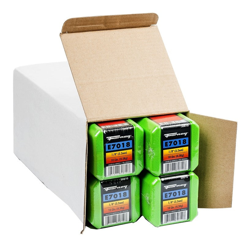 Forney 42463 Stick Electrode, 84000 psi Tensile Strength, Applicable Materials: Mild Steel, 1/8 in Dia, 15 in L