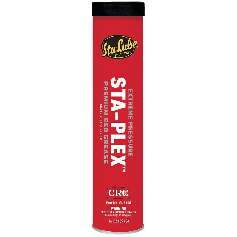 Sta-Lube STA-PLEX SL3190 Grease, 14 oz, Red