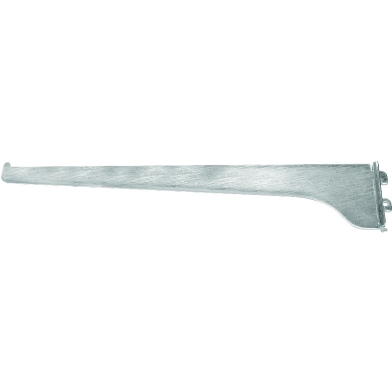 Knape & Vogt 180 ANO 16 Shelf Bracket, 16 in L, Anochrome, Steel