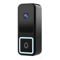 Feit Electric CAM/DOOR/WIFI/G2 Smart Wired Doorbell Camera, Hardwire, 2K QHD Resolution, Night Vision: 32 ft