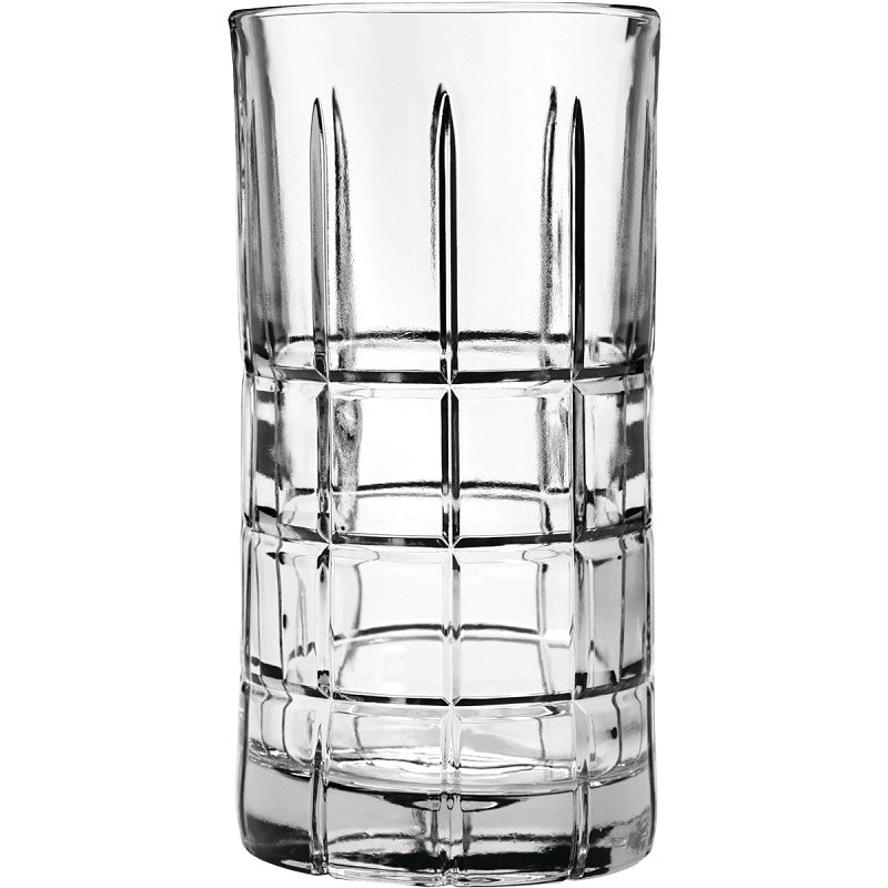Anchor Hocking 68332L13 Manchester Tumbler, 16 oz Capacity, Glass, Clear, Dishwasher Safe: Yes (Pack of 4)