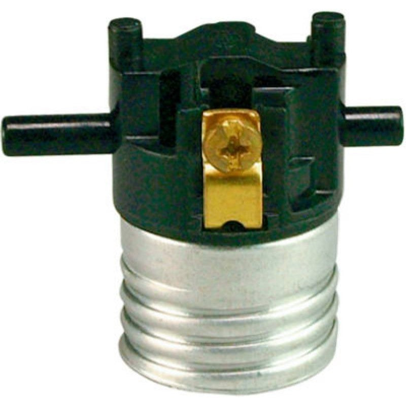 Pass & Seymour 7080MCC10 Lamp Holder, 2 in W x 2-1/2 in H Dimensions, 250 V, 250 W, Metal Housing Material