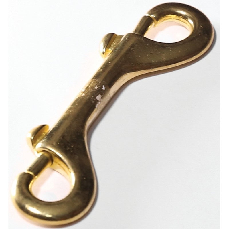 Baron 161B Chain Snap, 3/8 in Snap Opening, 3-1/2 in L Dimensions, 70 lb Working Load, Bronze, Polished