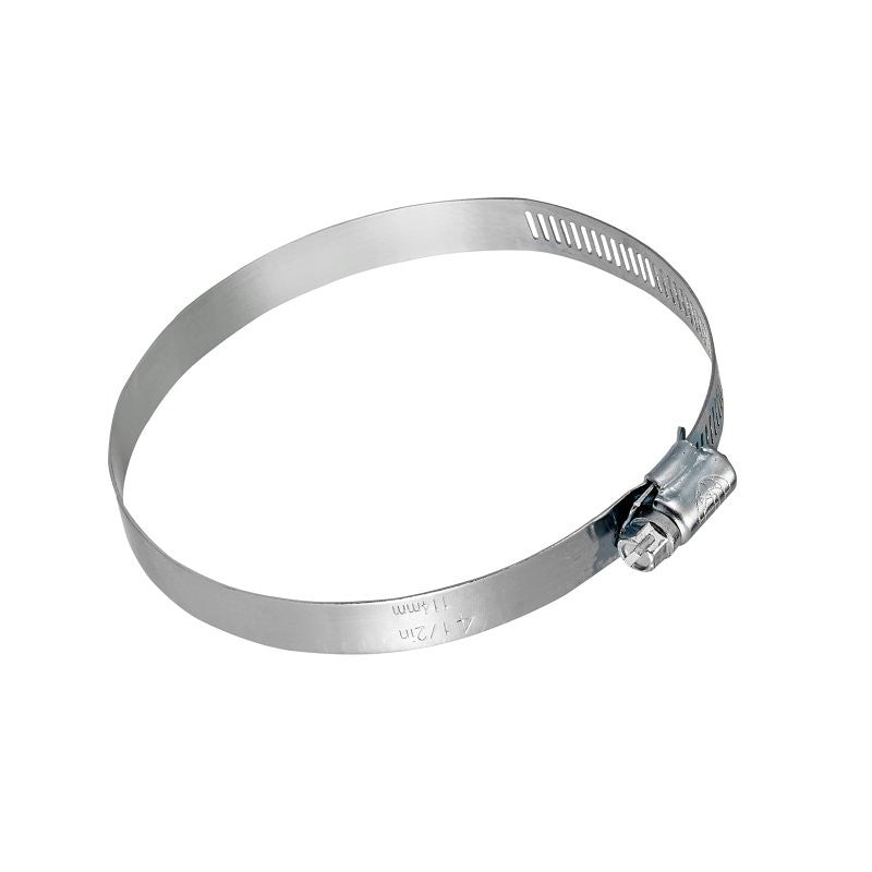 Lambro 381 Worm Gear Clamp, 6 in Duct, Clamping Range: 5-5/8 to 6-1/2 in, Steel, Zinc (Pack of 25)