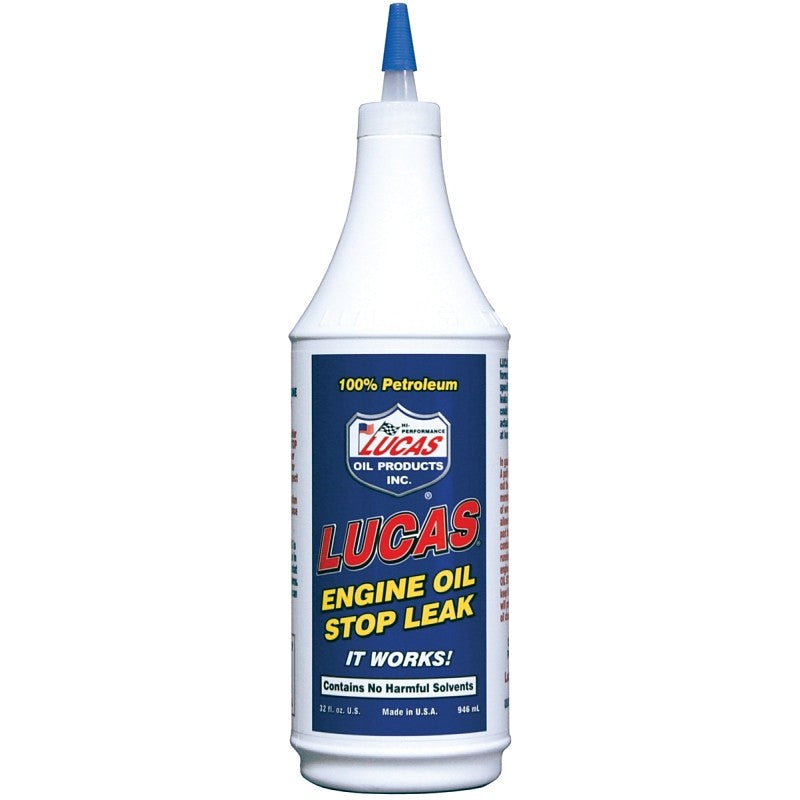 Lucas Oil 10278 Engine Oil Stop Leak, 1 qt Bottle