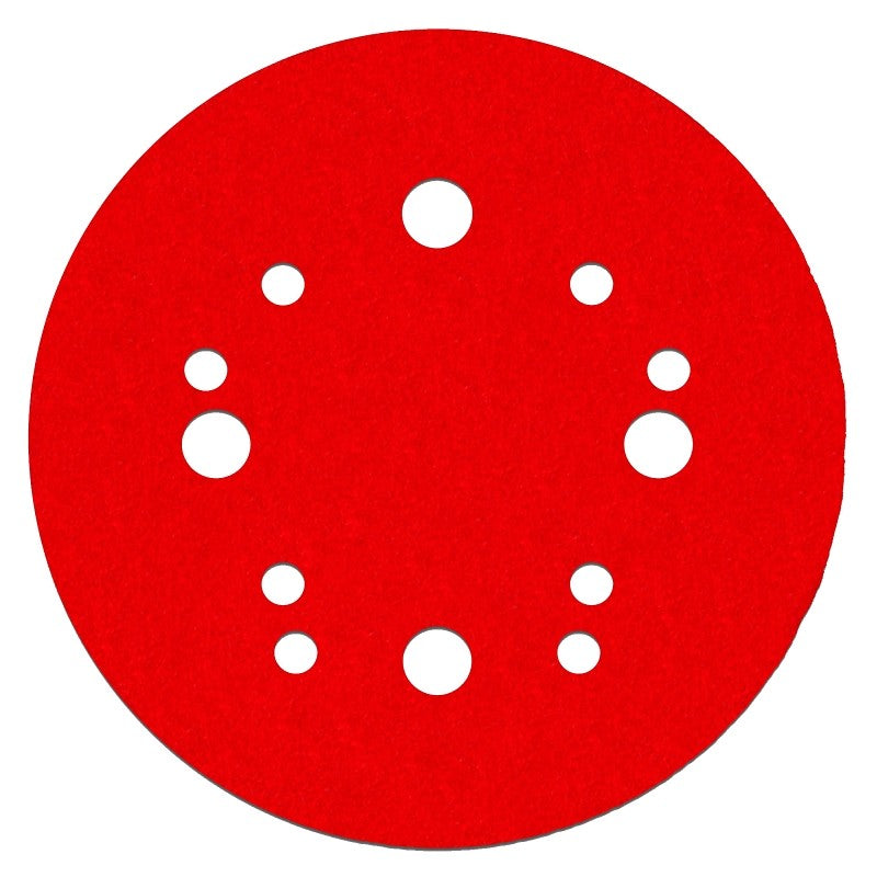 Diablo DCD050180H15G Sanding Disc, 5 in Dia, 180 Grit, Ceramic Abrasive, 5-Hole, 15/PK