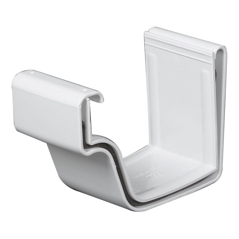 Amerimax M0608 Roofing Fabric, 5 in Gutter, Vinyl, White