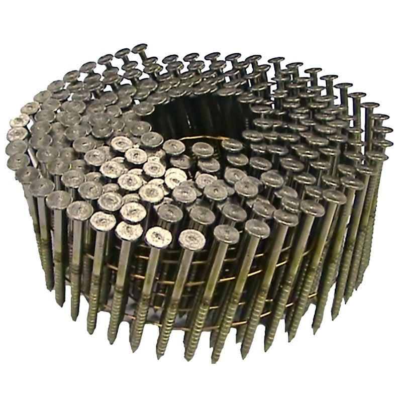 ProFIT 0634171 Series Framing Nail, Wire Weld Collation, 3 in L, 11 Gauge, Steel, Galvanized, Round Head, Ring Shank