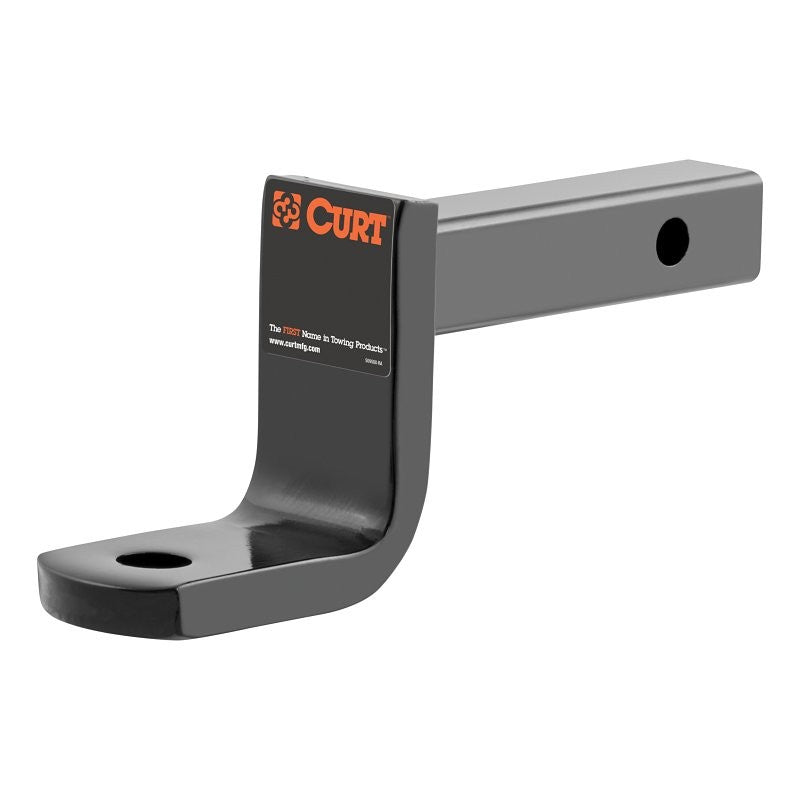 Curt 45521 Ball Mount, 7-1/4 in L, 3-1/4 in Drop, 2-5/8 in Rise, Class 2 Hitch, Steel, Powder-Coated