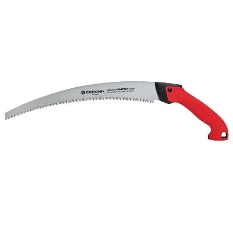 Corona RS16020 Curved Pruning Saw, 14 in Blade, SK5 Steel Blade, 6 TPI, Rubber Handle, Non-Slip Handle