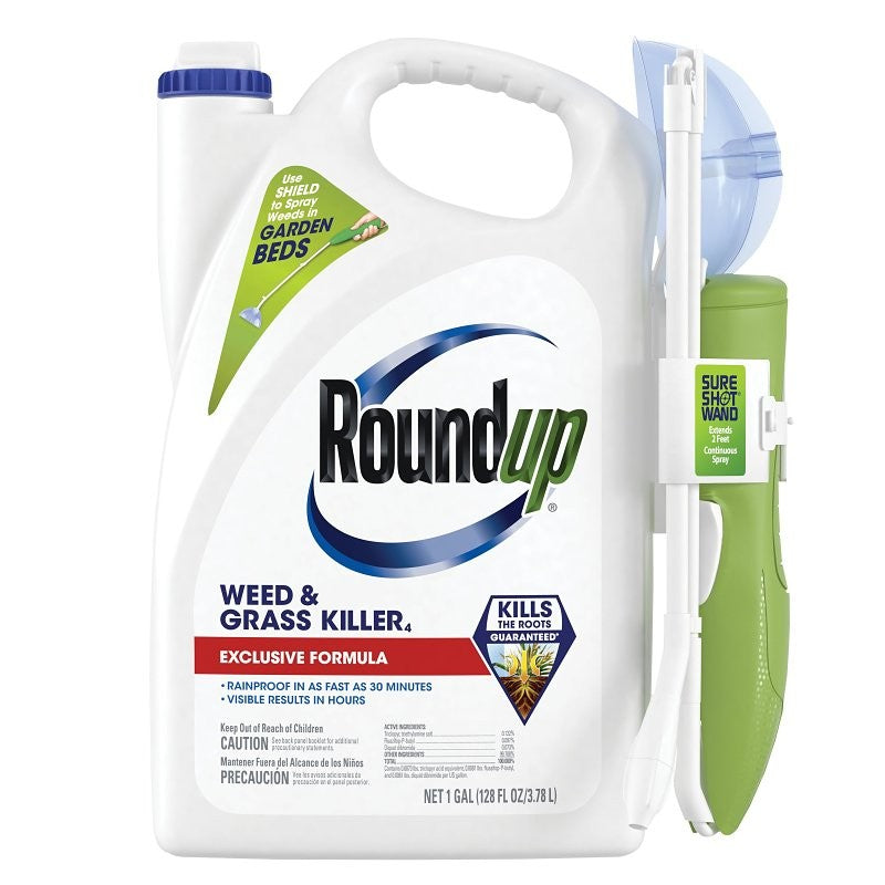 Roundup 5375204 Weed and Grass Killer, 1 gal Net Content