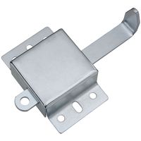 Garage Door Side Lock 5-1/2 Inch Zinc Plated Steel