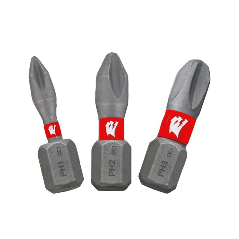 Diablo DPHV1-S3 Insert Bit Set, 3-Piece, Includes: #1, #2 and #3 Phillips Drive Bit