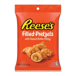 Reese's 848026 Filled Pretzel, 5 oz Bag (Pack of 12)