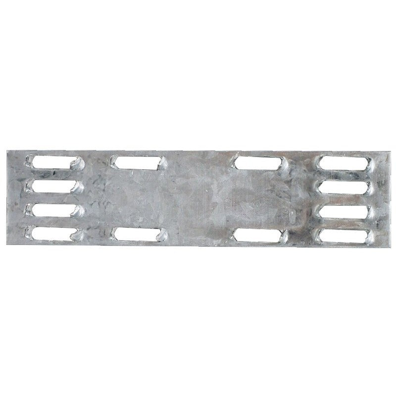 Simpson Strong-Tie MP MP14 Mending Plate, 4 in L, 1 in W, 20 ga Gauge, Steel, Galvanized (Pack of 100)