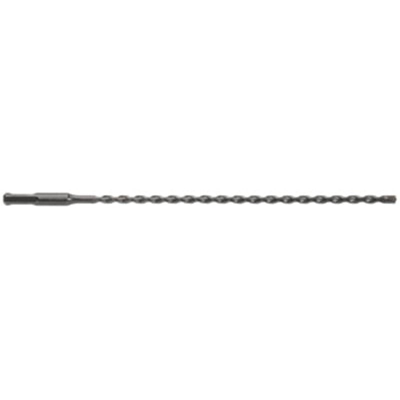 Irwin 322020 Hammer Drill Bit, 1/4 in Dia, 12 in OAL, Twist Flute, 1-Flute, 2 in Dia Shank, SDS Plus Shank