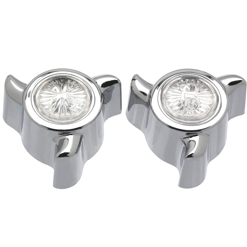 Danco 88746 Faucet Handle, Knob, Specifications: 2.6 in OD, 1-13/16 in Dia Base, Zinc, Chrome Plated