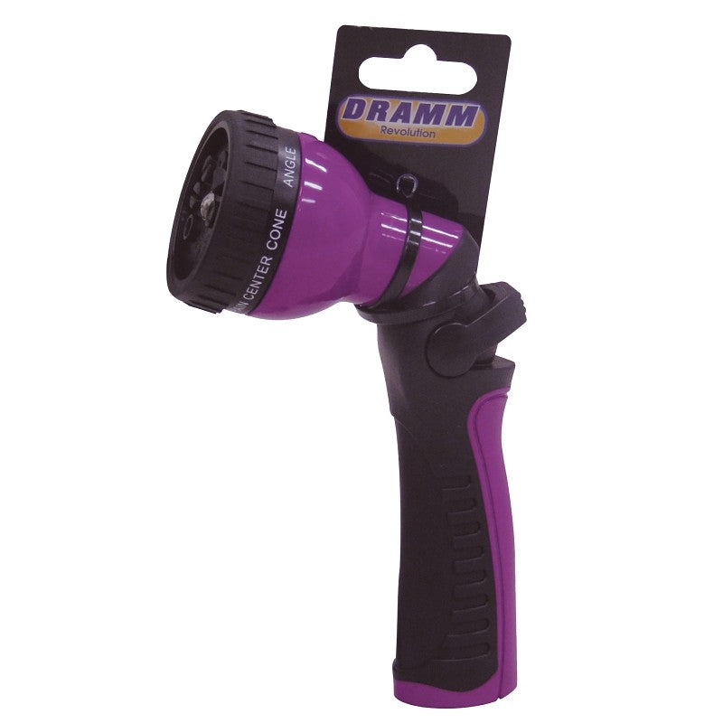 Dramm 60-24506 9-Pattern Hose Nozzle, Berry