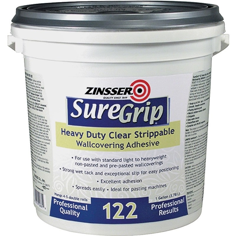 Zinsser 2881 Wallcovering Adhesive Clear, Clear, 1 gal