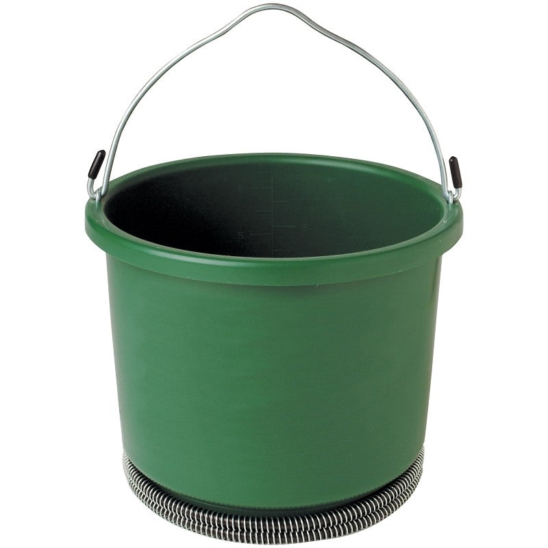 Farm Innovators HB-60 Heated Bucket, Plastic, Green