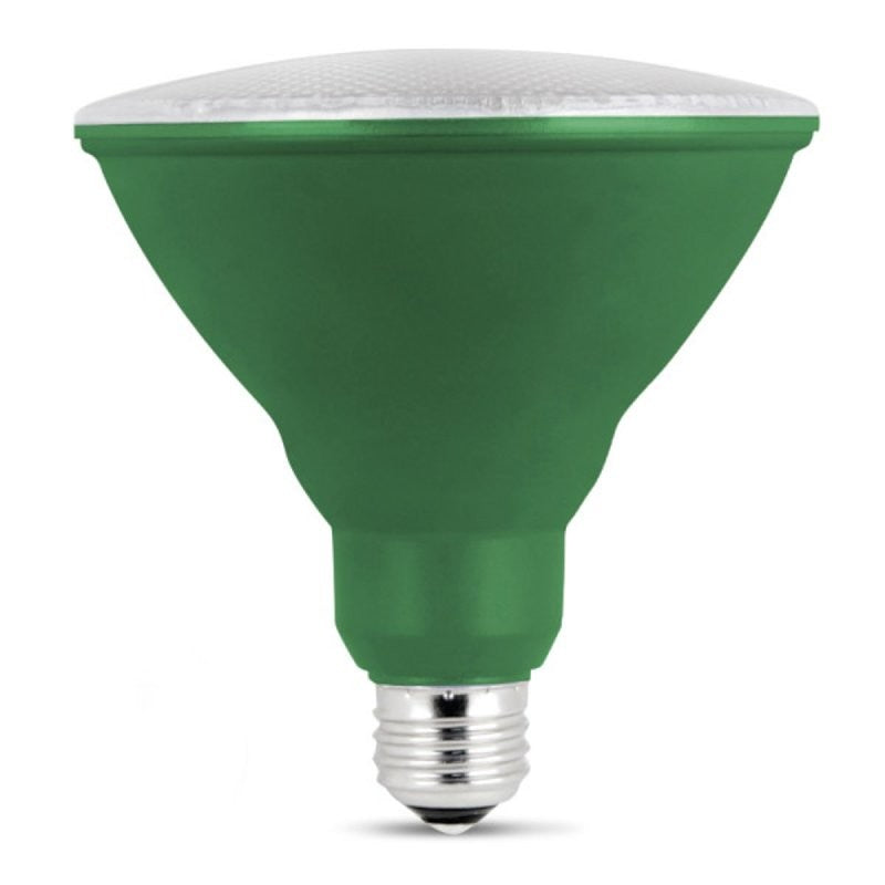 Feit Electric PAR38/G/10KLED/BX LED Bulb, Flood/Spotlight, PAR38 Lamp, E26 Lamp Base, Green Light (Pack of 4)