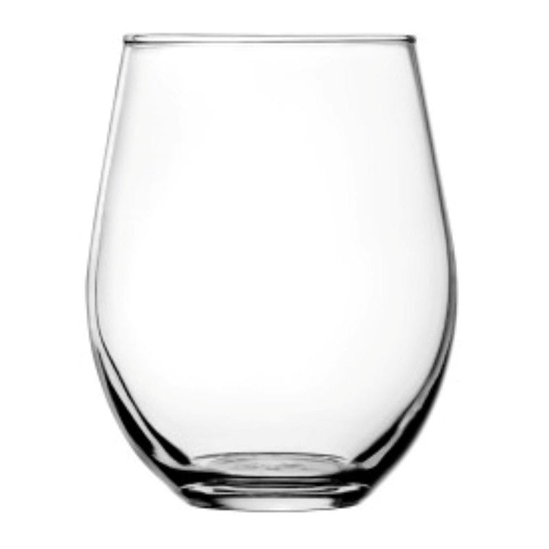Anchor Hocking 95142 Stemless Glass Set, 20 oz Capacity, Glass, Clear, Dishwasher Safe: Yes