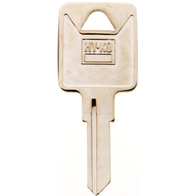 Hy-Ko 11010TM6 Key Blank, Brass, Nickel, For: Trimark Cabinet, House Locks and Padlocks, TM6 Key Number (Pack of 10)