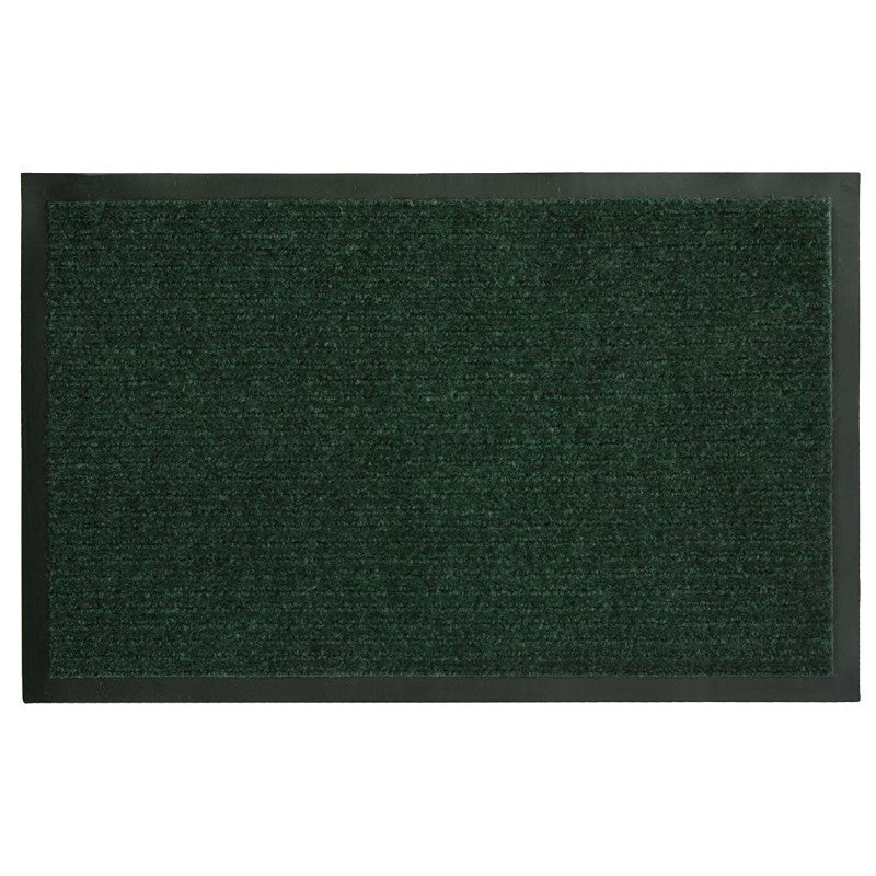Sports Licensing Solutions 32976 Floor Mat, 48 in L, 36 in W, Dual Rib Pattern, Green