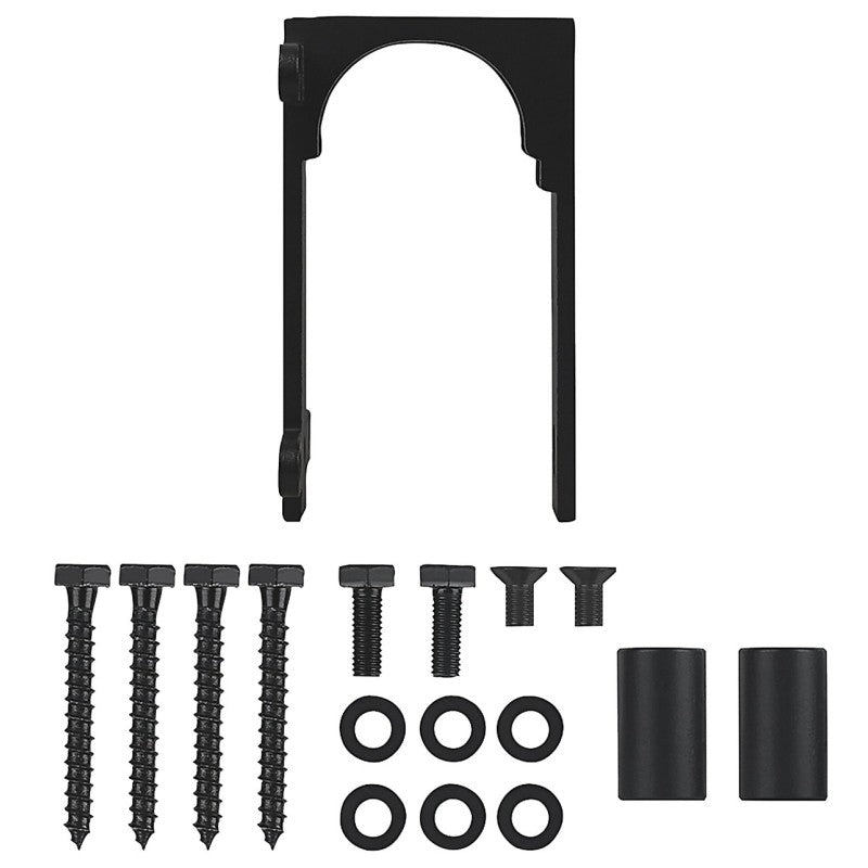 National Hardware N700-115 Bypass Bracket Kit, Steel, Matte Black