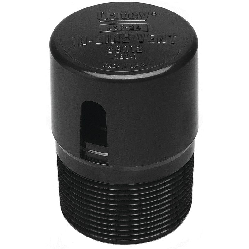 Oatey 39012 In-Line Vent, 1-1/2 in
