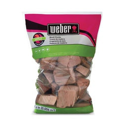 Weber 17139 Series Chunk, Apple, Wood, 350 cu-in Bag