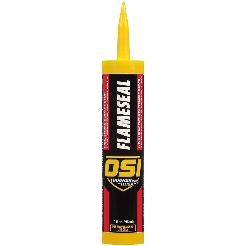 OSI 1390035 Fire Smoke and Draft Stop Sealant, Brick Red, 45 to 90 deg F, 10 oz Cartridge (Pack of 12)