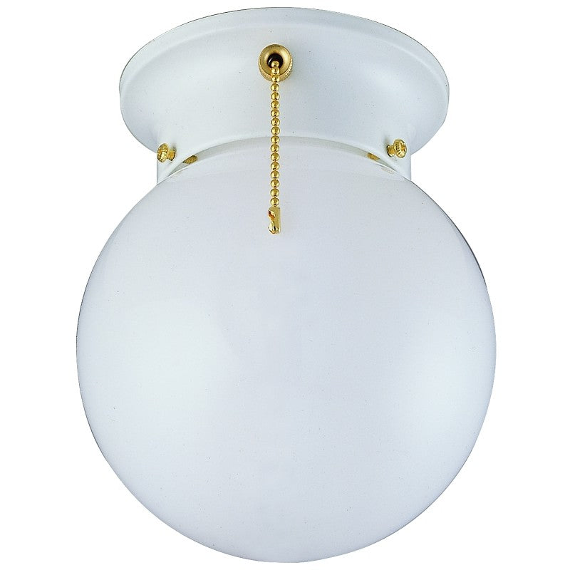 Boston Harbor F3WH01-33753L Ceiling Light Fixture, 0.5 A, 120 V, 60 W, 1-Lamp, A19 or CFL Lamp, Metal Fixture