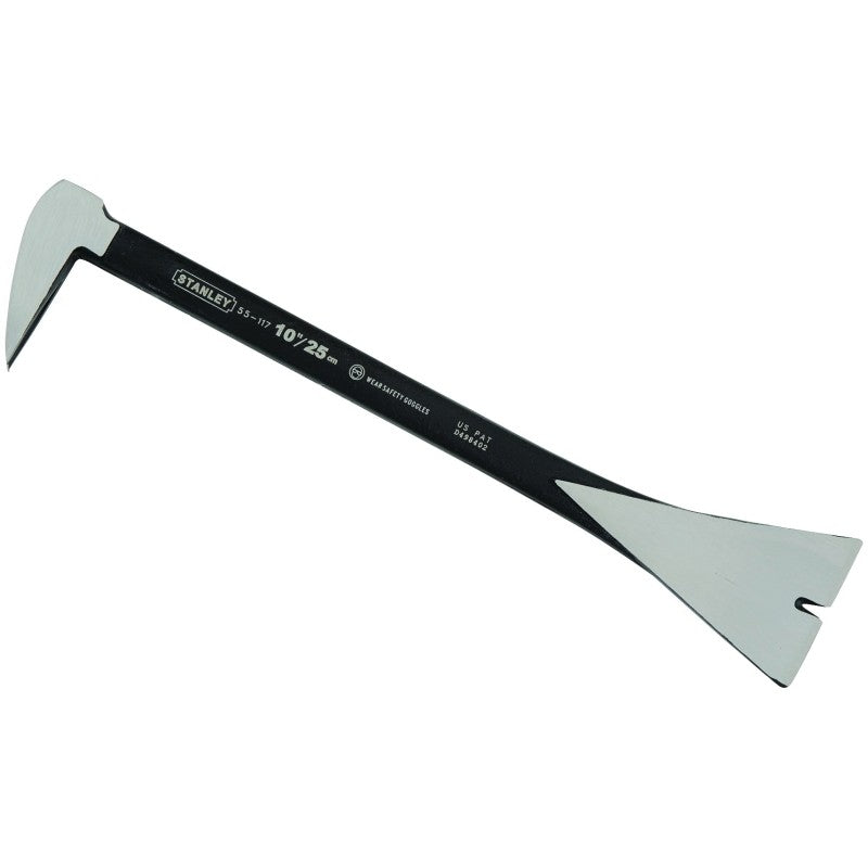 STANLEY 55-117 Molding Bar, 10 in L, Beveled Tip, 1-3/4 in W Tip, HCS, 7/16 in Dia, 1-3/4 in W