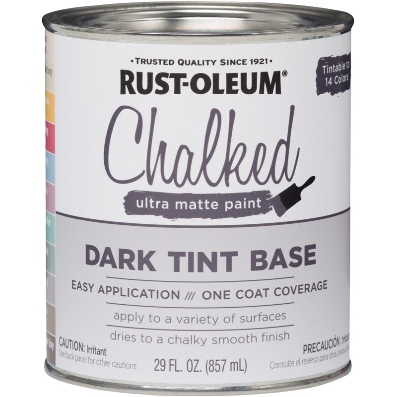 Rust-Oleum 287689 Chalk Paint, 30 oz, Chalk/Ultra Matte (Pack of 2)