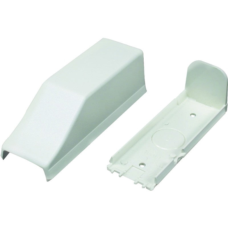 Wiremold NM17 Raceway Conduit Connector, Plastic, Ivory