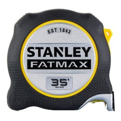 Fatmax FMHT38335S Tape Measure, 35 ft L Blade, 1-1/4 in W Blade, ABS Case