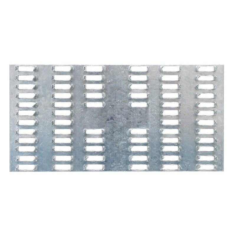 Simpson Strong-Tie MP MP36 Mending Plate, 6 in L, 3 in W, 20 ga Gauge, Steel, Galvanized (Pack of 100)