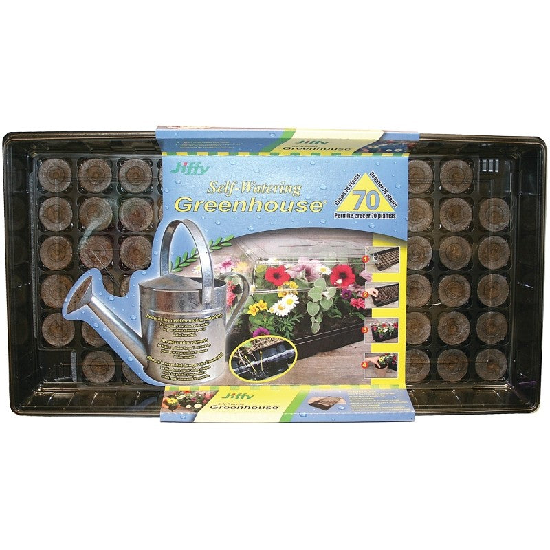 Jiffy T70HG Seed Starting Kit, Black
