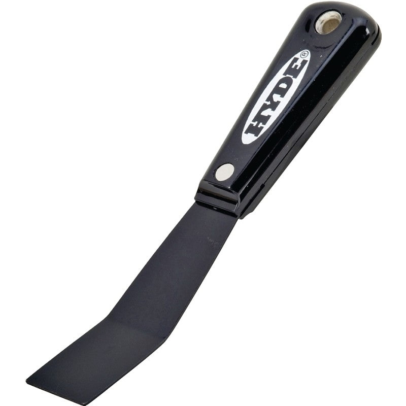 Hyde 02070 Putty Knife, 3-3/4 in L Blade, 1-1/4 in W Blade, HCS Blade, Nylon Handle