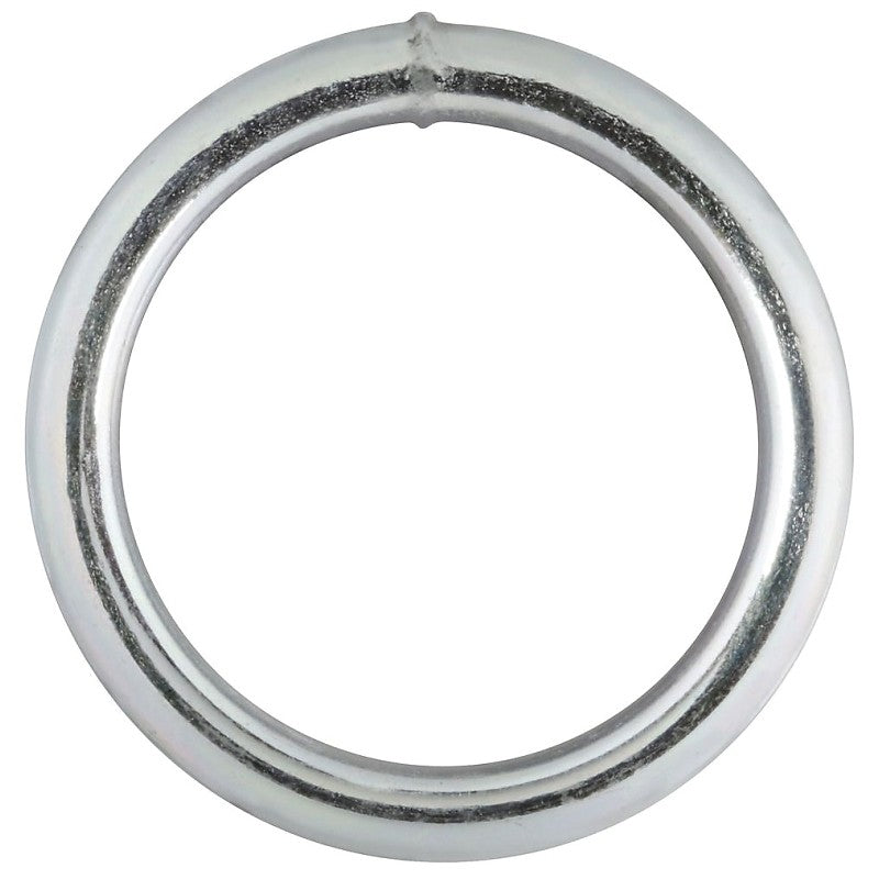 National Hardware 3155BC Series N223-149 Welded Ring, 300 lb Working Load, 1-1/2 in ID Dia Ring, #3 Chain, Steel, Zinc