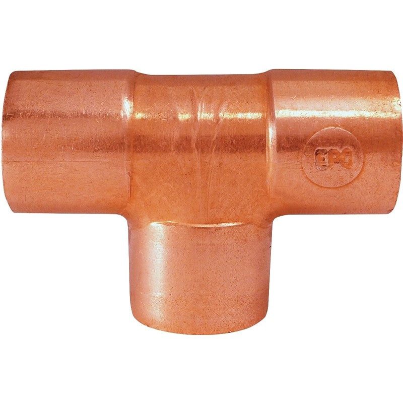 Elkhart Products 111 Series 32970 Pipe Tee, 2 in, Sweat, Copper