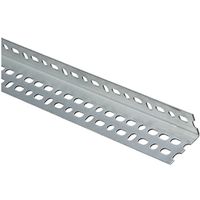 Offset Slotted Angle 0.074 Thick By 2-1/4 By 1-1/2 By 48 Inch Galvanized Steel