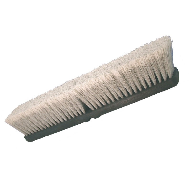 Birdwell 2019-12 Broom Head, Gray, Threaded, 3 in L Trim, Polypropylene/Polystyrene Bristle