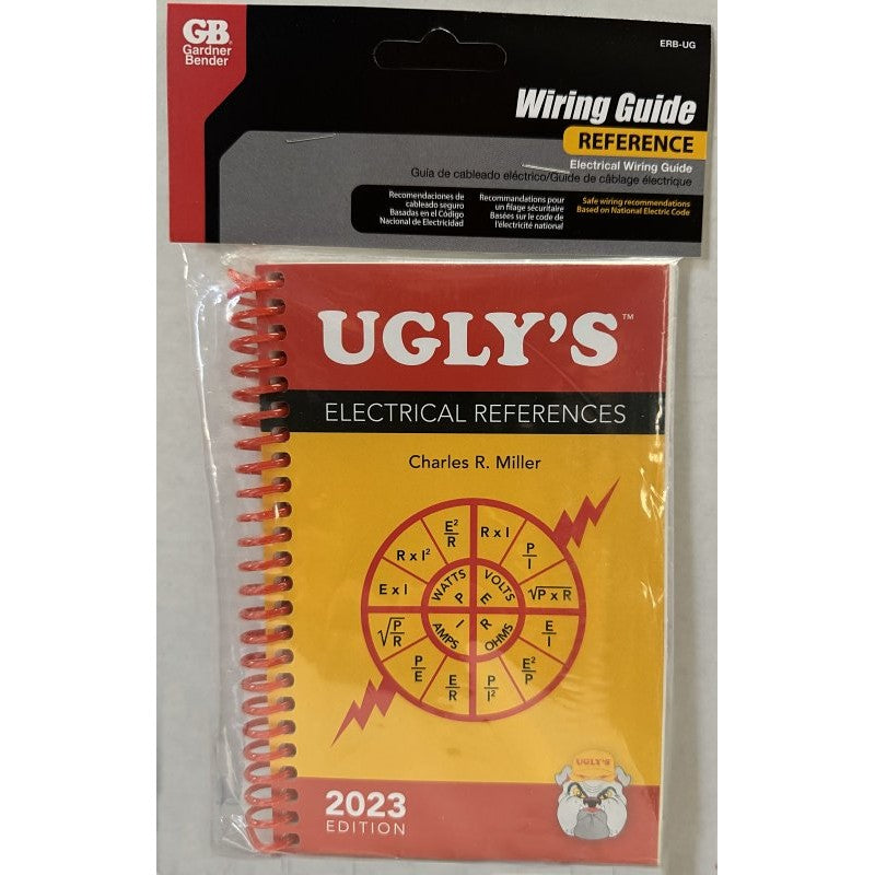 Gardner Bender ERB-UG How-To Book, Ugly's Electrical References, Author: George V. Hart, English, Paperback Binding, 186-Page