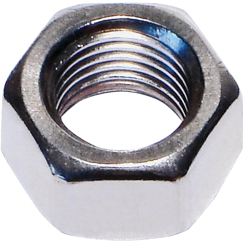 Midwest Fastener 05272 Hex Nut, Coarse Thread, 3/8 in Thread, Stainless Steel