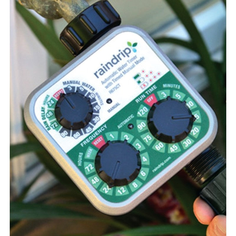 Raindrip R675CT Timer, 1 -Zone, 120 min Cycle, 3-Dial Display